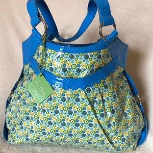 Vera Bradley Bridge Tote in English Meadow